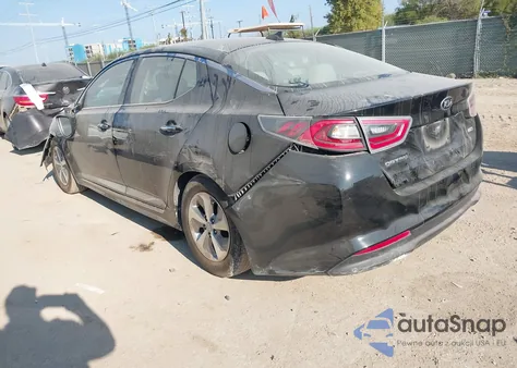 2015 Kia Optima Hybrid from USA, damaged, VIN KNAGM4AD3F5087509